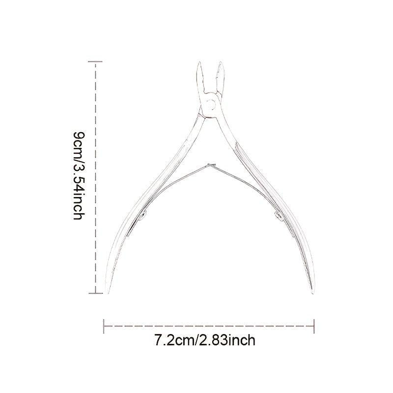 Stainless Steel Cuticle Nipper Professional Nail Clipper