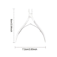 Stainless Steel Cuticle Nipper Professional Nail Clipper