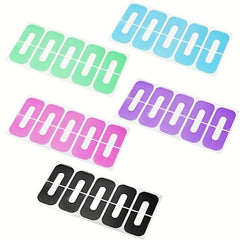 5sheets U Shape Nail Polish Protector Nail Guard Anti Splash Stickers