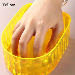 Nail Art Soak Bowl Acrylic Gel Nails Soaking Tray Hand Spa Bowl