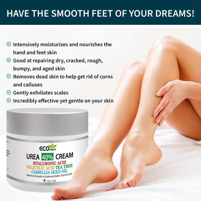 Urea Cream 40 + 2 Salicylic Acid 4 9 Oz Callus Corn Remover Foot Cream
