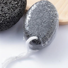 Pumice Stone for Feet, Elbows, and Hands - Foot Scrubber with Rope