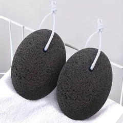Pumice Stone for Feet, Elbows, and Hands - Foot Scrubber with Rope