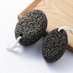 Pumice Stone for Feet, Elbows, and Hands - Foot Scrubber with Rope
