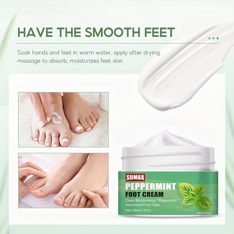 Peppermint Foot Cream 30ml Moisturising & Relaxing Skin Care