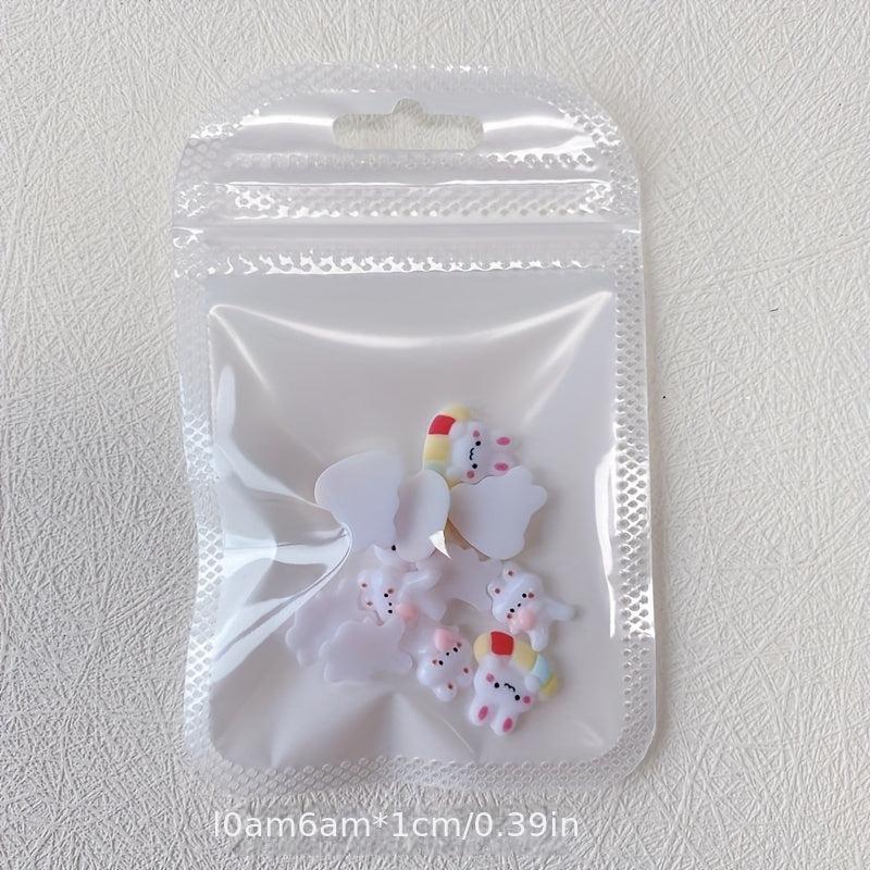 Bunny Nail Art Charms - DIY Nail Salon Accessories