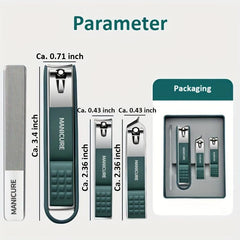 Nail Clippers 3 Pcs Toenail Clippers Fingernail Clipper Nail Cutter Set
