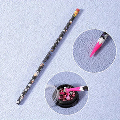4 Colors Rhinestone Dotting Pencils for Nail Art Gem Picking