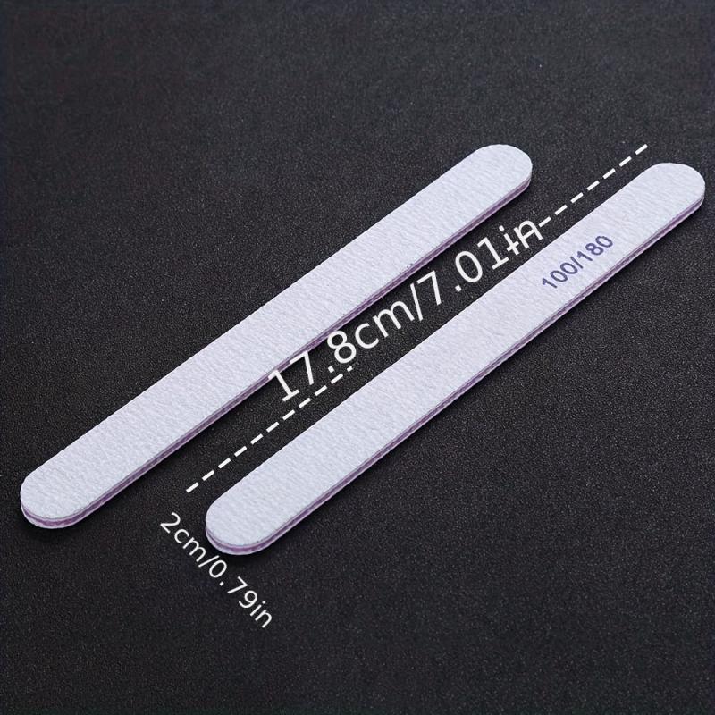 10pcs Personalized Nail File Beauty Repair Tool