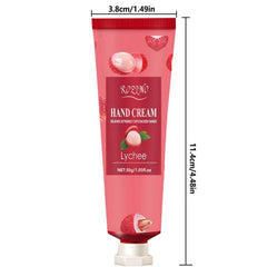 5 Pcs Litchi Hand Cream - Deeply Moisturizing and Nourishing Hand Lotion