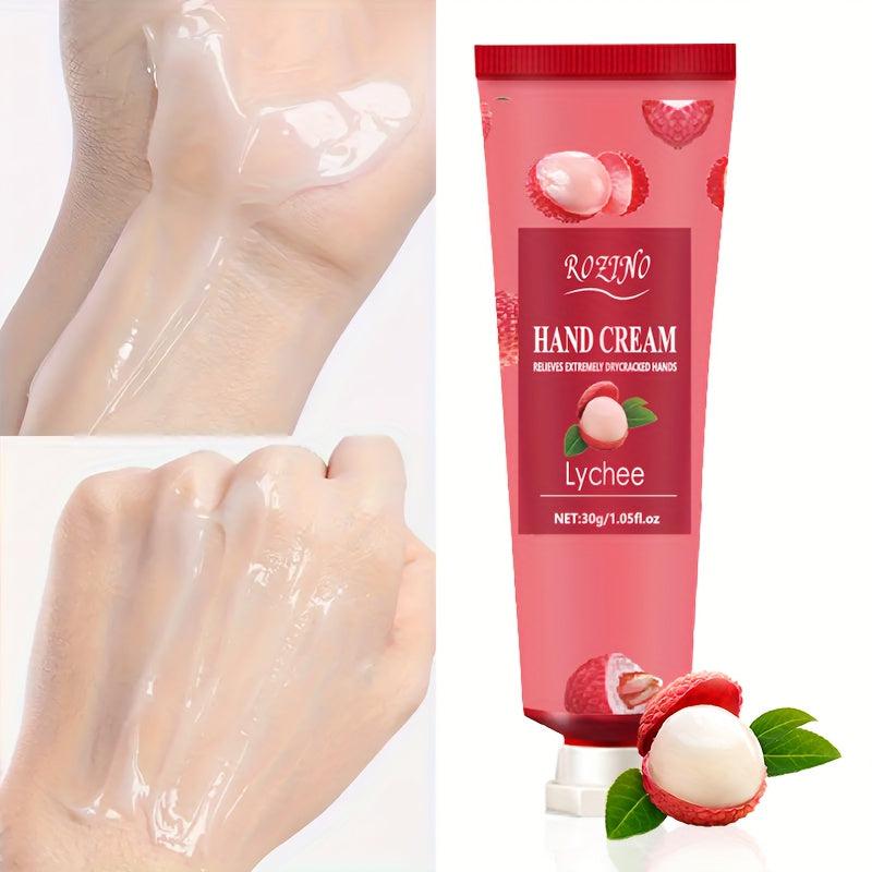 5 Pcs Litchi Hand Cream - Deeply Moisturizing and Nourishing Hand Lotion