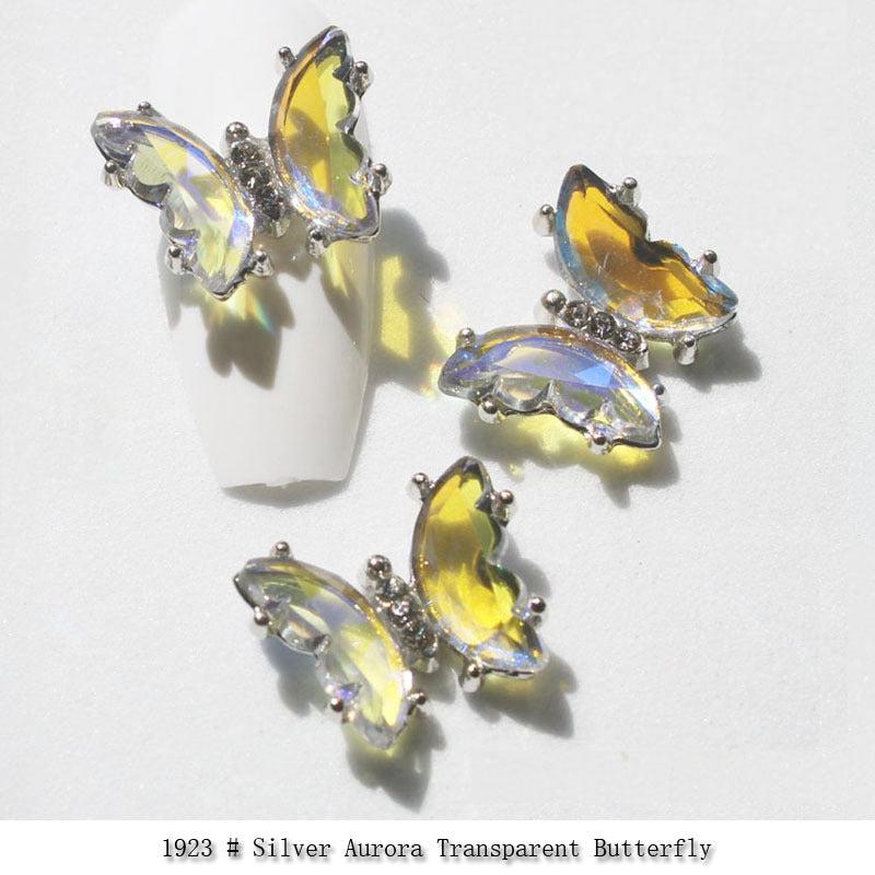 Butterfly 3D Nail Charms For Women Girls DIY Decorations