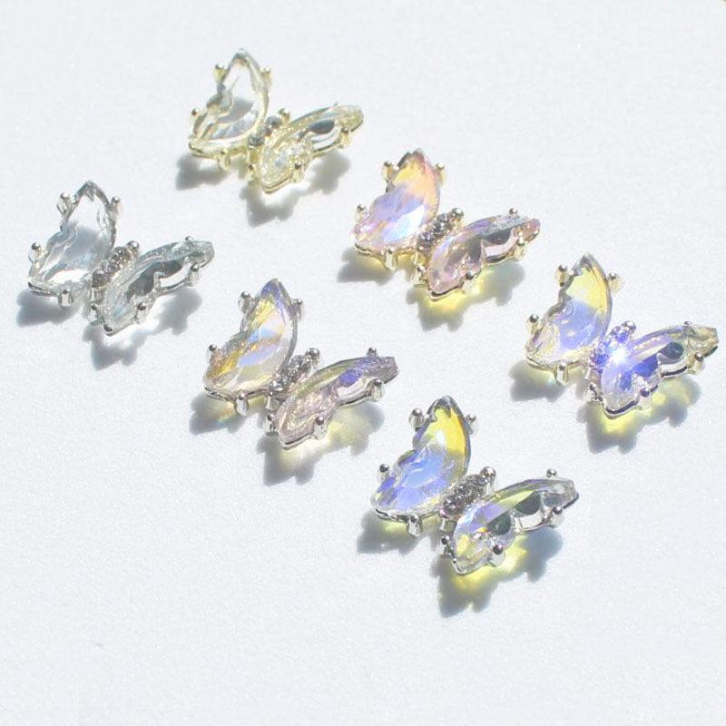 Butterfly 3D Nail Charms For Women Girls DIY Decorations