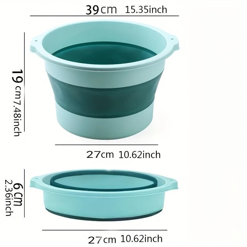 Collapsible Bucket Foot Spa Portable Travel Outdoor Camping Foot Soaking Tub