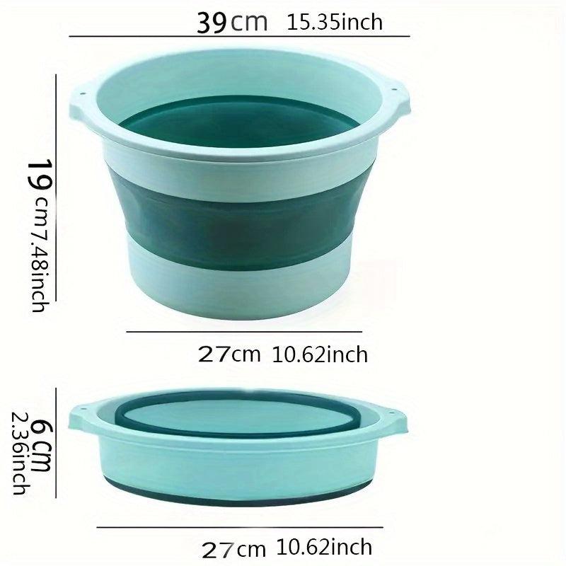 Collapsible Bucket Foot Spa Portable Travel Outdoor Camping Foot Soaking Tub