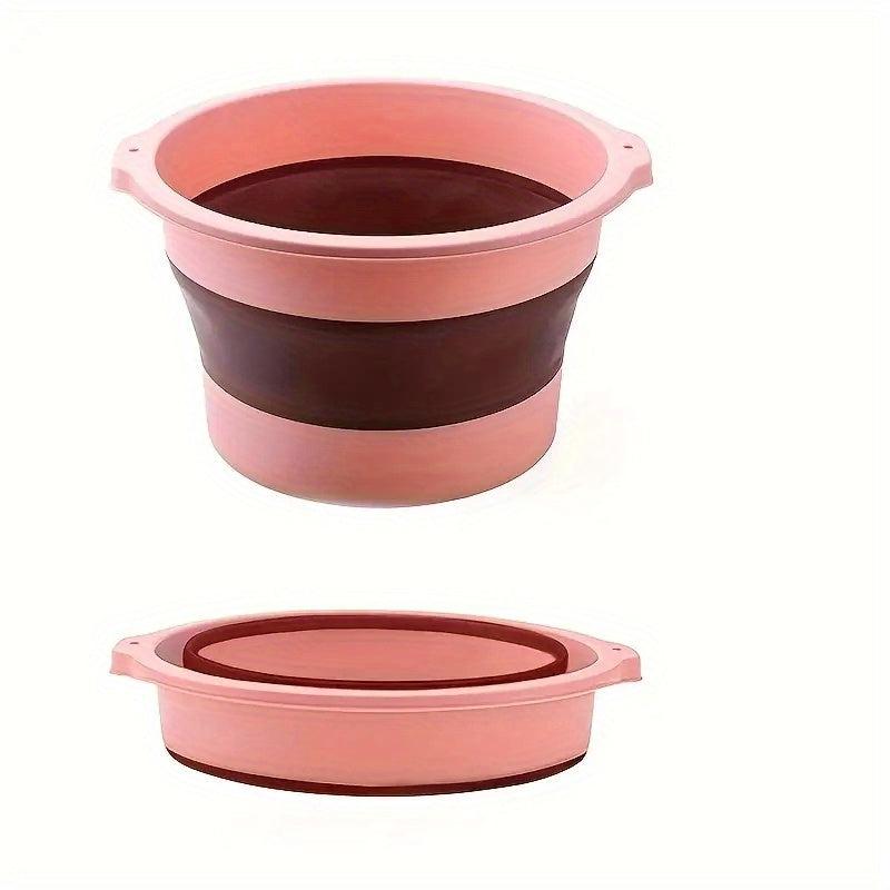 Collapsible Bucket Foot Spa Portable Travel Outdoor Camping Foot Soaking Tub