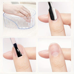 Acrylic Manicure Soaking Bowl Finger Skin Soften Clear Bowl