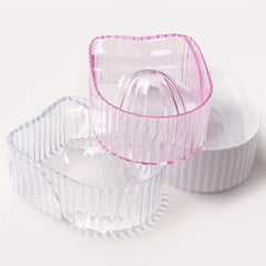 Acrylic Manicure Soaking Bowl Finger Skin Soften Clear Bowl