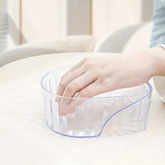 Acrylic Manicure Soaking Bowl Finger Skin Soften Clear Bowl