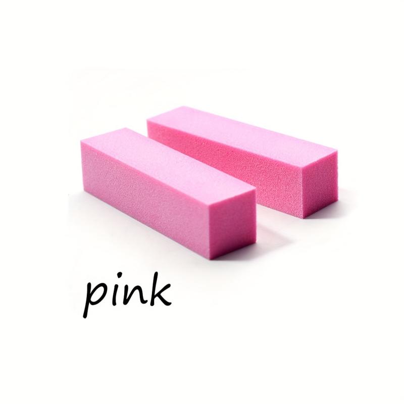 10pcs Double Side Nail Files Buffer Washable Buffing Sanding File Sponge