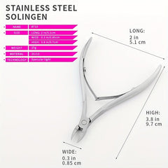 Stainless Steel Dead Skin Manicure Tools Nail Scissors