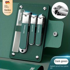 4 Pcs Nail Clippers Set Nail Clipper Nail Files Travel Nail Care Kit Men Women