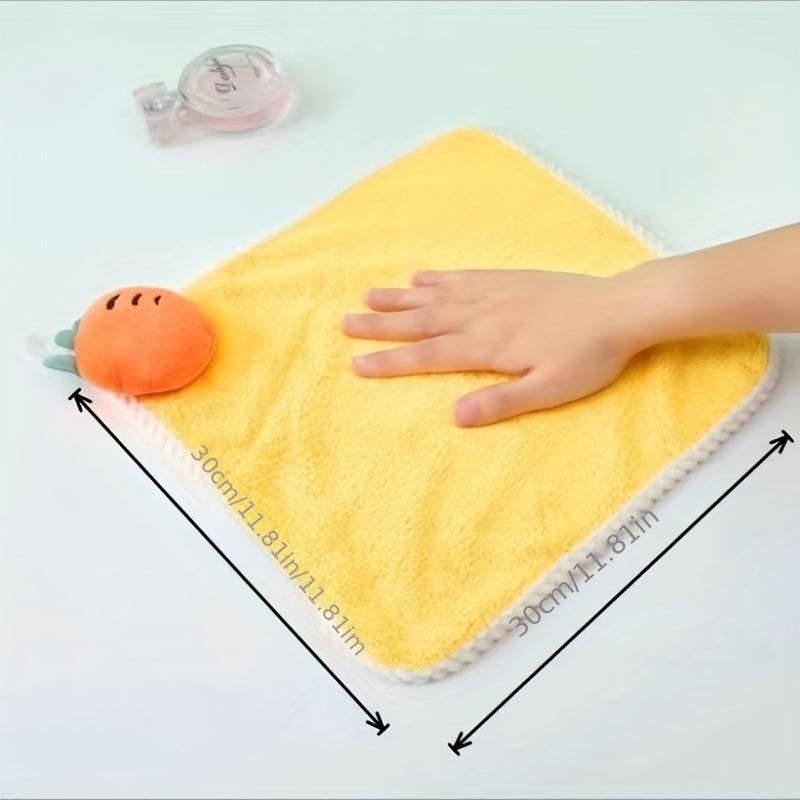 Soft Absorbent Hand Towel Coral Velvet Hand Towel