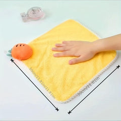 Soft Absorbent Hand Towel Coral Velvet Hand Towel