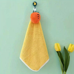 Soft Absorbent Hand Towel Coral Velvet Hand Towel