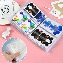 Nail Sticker Storage Book Collection Album