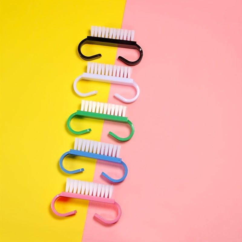 5 pcs Dust Nail Art Cleaning Brush - Easy Mani-Pedi Tool