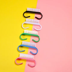 5 pcs Dust Nail Art Cleaning Brush - Easy Mani-Pedi Tool