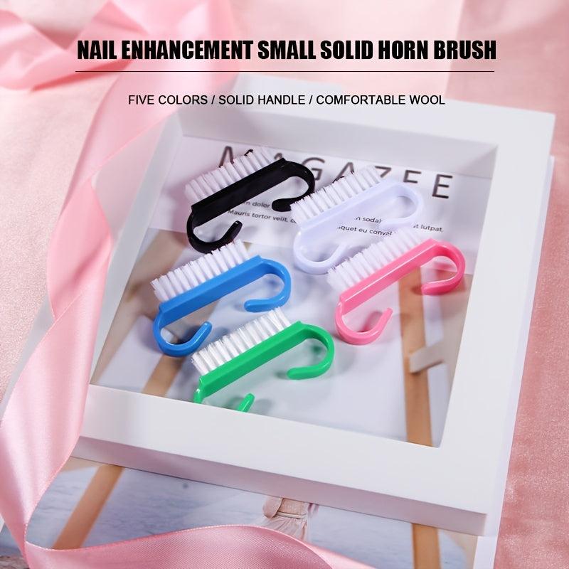5 pcs Dust Nail Art Cleaning Brush - Easy Mani-Pedi Tool