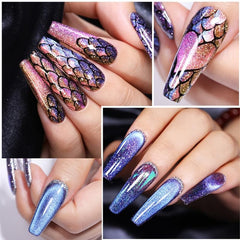 16 Pcs Nail Magnet Set Double Ended Magnet Wand For Cat Eye Gel Polish