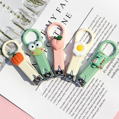 Wide Opening Stainless Steel Nail Clippers for Fingernail and Toenail Care