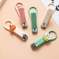 Wide Opening Stainless Steel Nail Clippers for Fingernail and Toenail Care