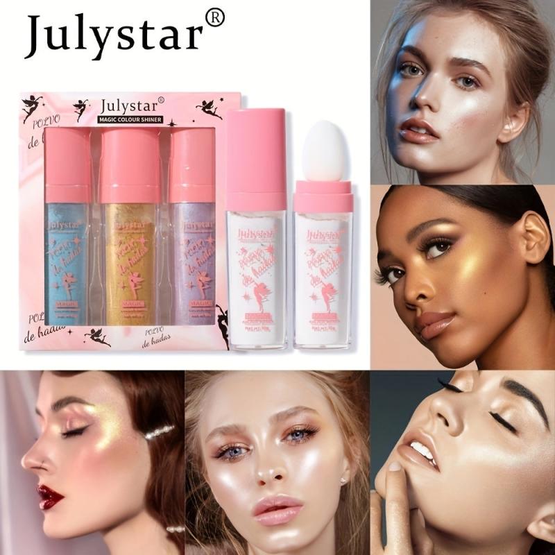 3pcs Set Natural Highlighting Powder for Face and Body