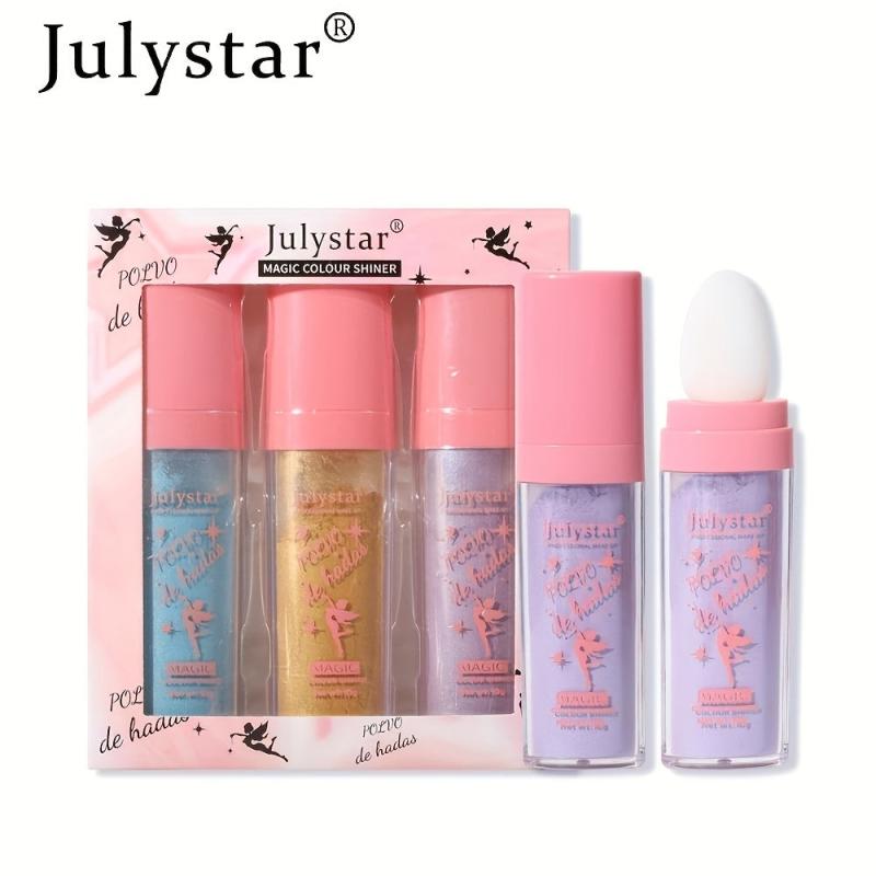 3pcs Set Natural Highlighting Powder for Face and Body