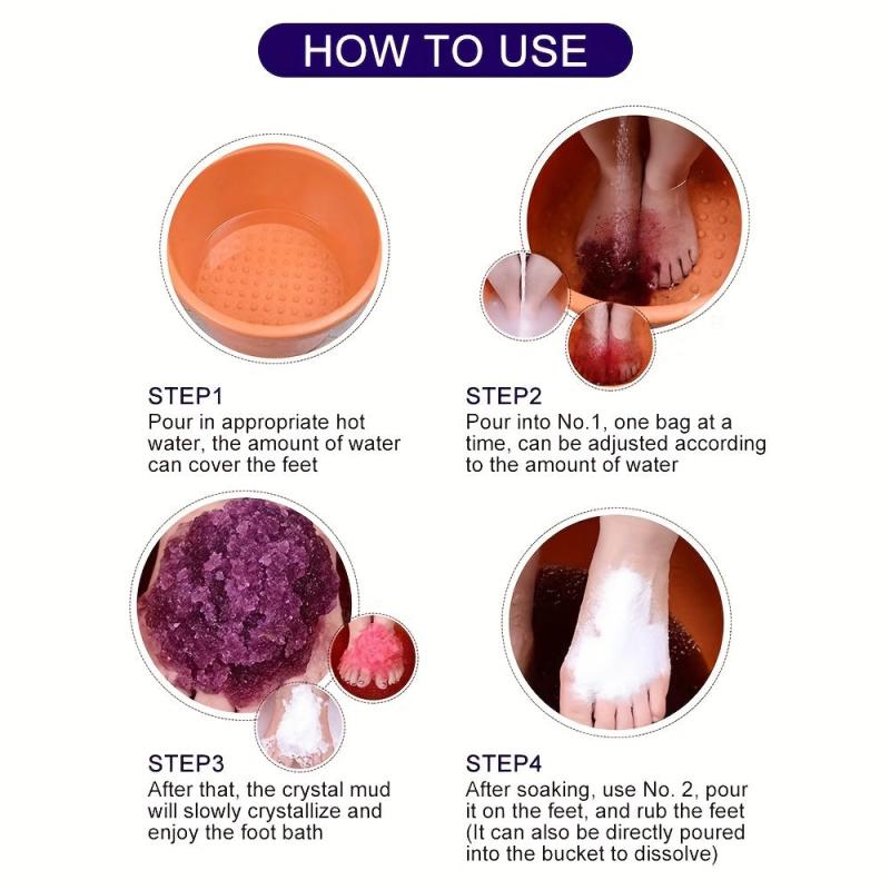 Lavender Foot Soak Jelly Spa - Foot Care for Women Men
