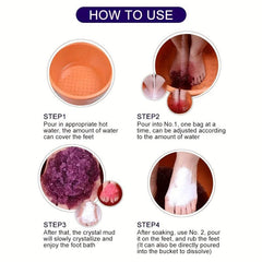 Lavender Foot Soak Jelly Spa - Foot Care for Women Men