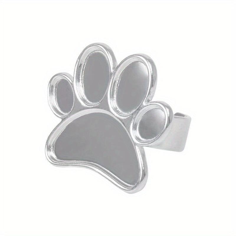 Finger Ring Nail Palette Dishes Polish Painting Tool Nails Plate Pigment Holder