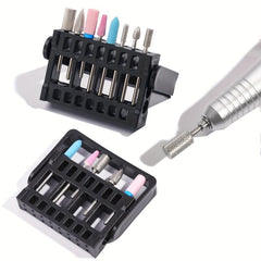 Nail Art Drill Bits Display Rack 16 Holes
