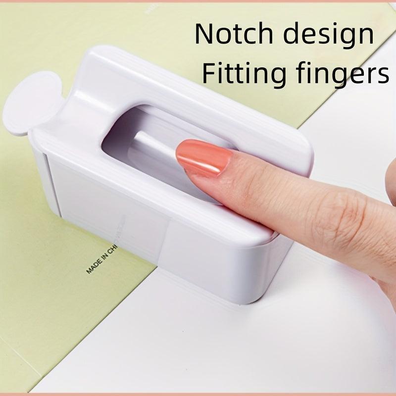 Nail Glitter Powder Storage Box with Scoop DIY Nail Dip Container