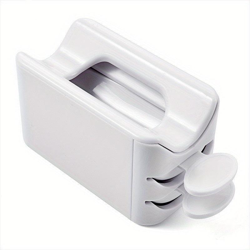 Nail Glitter Powder Storage Box with Scoop DIY Nail Dip Container