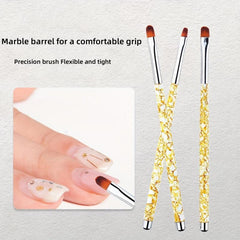 Nail Brushes Art Painting Brush 3PCS Gel Crystal Drawing Pen Polish Tool