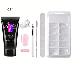 Nail Extension Kit Builder Gel Acrylic Extension Gel Professional Nail Art Set