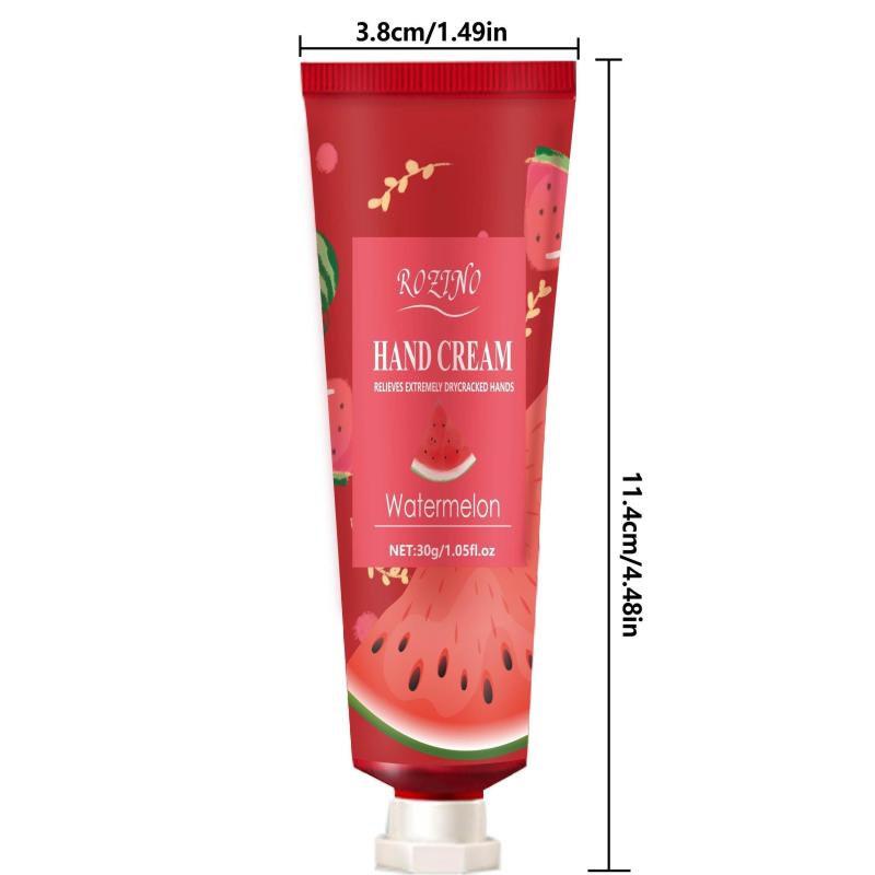 5pcs Watermelon Fragrance Hand Cream Gift Set for Dry Skin