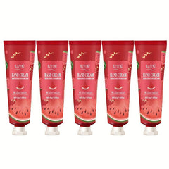 5pcs Watermelon Fragrance Hand Cream Gift Set for Dry Skin