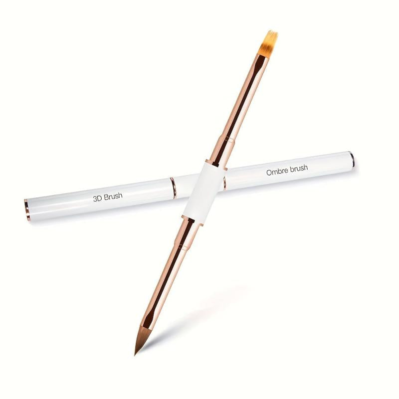5pcs Double Ended Acrylic Nail Art Brushes Set Professional