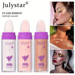 3pcs Fairy Patting Powder Set - Face & Body Highlighter Contouring Kit